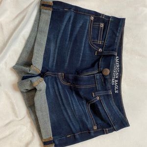 american eagle jean shorts